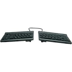 Computer Keyboards Kinesis Freestyle2 For PC With V3 Accessory Pre-Installed Wired Keyboard, Black (KB830PB)