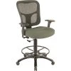 Drafting Chairs Tempur-Pedic® TP8200 Ergonomic Fabric Mid-Back Drafting Stool, Olive