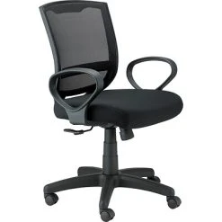 Task Chairs Raynor Eurotech Fabric/Mesh Maze Task Chair, Black