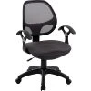Task Chairs Techni Mobili Mid-Back Mesh Task Chair, Black