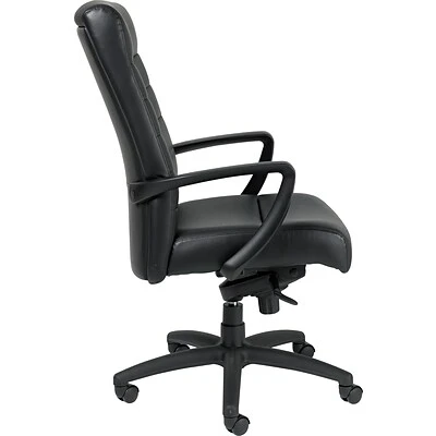Executive/Managerial Chairs Raynor Eurotech Manchester Leather Executive Chair, Black - Image 2