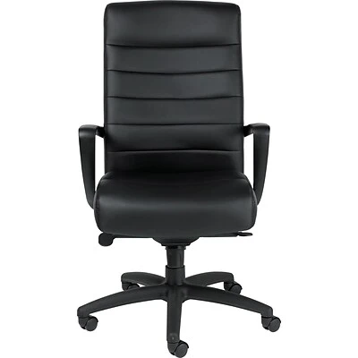 Executive/Managerial Chairs Raynor Eurotech Manchester Leather Executive Chair, Black - Image 4
