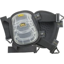 Custom Leathercraft Ergonomic Support CLC® GEL-TEK™ STABILI-CAP™ 376 Gel Stability Knee Pad, Black