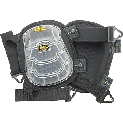 Custom Leathercraft Ergonomic Support CLC® GEL-TEK™ STABILI-CAP™ 376 Gel Stability Knee Pad, Black