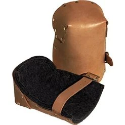 Ergonomic Support Alta® 30903 Pro Leather Knee Pad, Russet