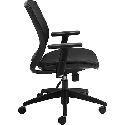 Global Task Chairs Offices To Go™ Mesh Back Ergonomic Office Chair, Black - Image 4
