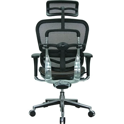 Executive/Managerial Chairs Raynor Eurotech Ergo Human High Back Managers Chair, With Headrest And Mesh, Orange - Image 3