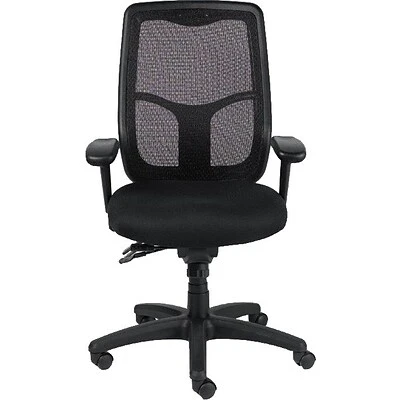 Task Chairs Raynor Eurotech Apollo Mesh High-Back Task Chair, Black, Adjustable Arms (MFHB9SL) - Image 3