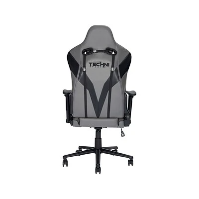 Office Chairs Techni Sport GamerXL Series Synthetic Computer Chair, Gray (RTA-TSXL3-GRY) - Image 5