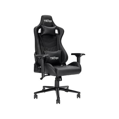 Office Chairs Techni Sport GameMaster Synthetic Computer Chair, Black (RTA-TS83-BK) - Image 2