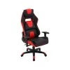 Gaming Chairs Hanover Commando Fabric Ergonomic Racing Gaming Chair, Black/Red (HGC0108)