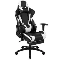 Executive/Managerial Chairs Flash Furniture X30 Ergonomic LeatherSoft Swivel Gaming Chair, Black (CH187230BK)