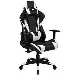 Executive/Managerial Chairs Flash Furniture X20 Ergonomic LeatherSoft Swivel Gaming Chair, Black (CH1872301BK)
