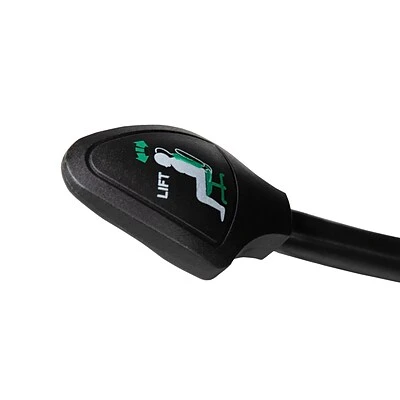 Drafting Chairs Flash Furniture Mesh Mid-Back Drafting Stool With Lumbar Support, Black (BLLB8801XDBLK) - Image 8