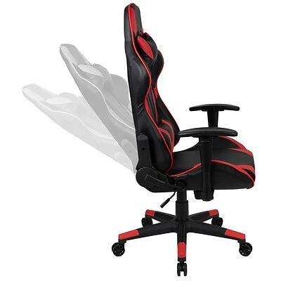 Executive/Managerial Chairs Flash Furniture X20 Ergonomic LeatherSoft Swivel Gaming Chair, Red (CH1872301RED) - Image 8