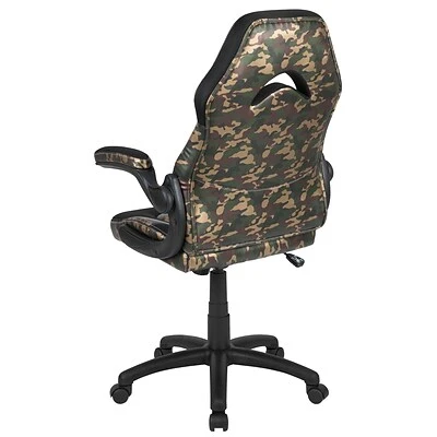 Flash Furniture X10 Ergonomic Leather Swivel Computer and Desk Chair, Multicolor (CH-00095-CAM-GG) Office Chairs Flash Furniture X10 Ergonomic Leather Swivel Computer And Desk Chair, Multicolor (CH-00095-CAM-GG) -Coreproducts sp142014703 s7