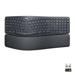 Keyboards Logitech ERGO K860 For Business Wireless Ergonomic Keyboard, Graphite (920-010175)