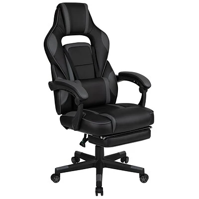 Executive/Managerial Chairs Flash Furniture X40 Ergonomic LeatherSoft Swivel Gaming Chair, Black (CH00288BK)
