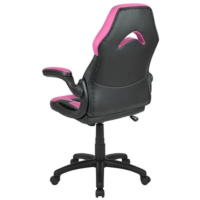 Executive/Managerial Chairs Flash Furniture X10 Ergonomic LeatherSoft Swivel Gaming Chair, Pink (CH00095PK) - Image 8