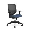 Task Chairs HON Solve Mesh /Fabric Mid-Back Task Chair, Adjustable Lumbar Support & Arms, Black/Midnight (HONSVM1ALC90T)