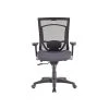 Task Chairs Tempur-Pedic TP7000 Mesh Back Fabric Task Chair, Black And Agate Gray (TP7000-AGATE)