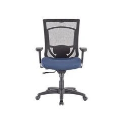 Task Chairs Tempur-Pedic TP7000 Mesh Back Fabric Task Chair, Black And Cobalt (TP7000-COBALT)