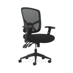Task Chairs Sadie High-Back Task Chair, Height Adjustable Arms, Height Adjustable Back (BSXVST121)