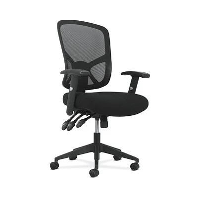 Task Chairs Sadie High-Back Task Chair, Height Adjustable Arms, Height Adjustable Back (BSXVST121)