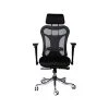 Executive/Managerial Chairs MooreCo Ergo Mesh Back Fabric Executive Chair, Black (34434)