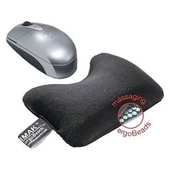 Mouse Pads & Wrist Rests IMAK Cushion Ergobeads Wrist Rest, Black (A10165)