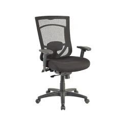 Task Chairs Tempur-Pedic® TP7000 Mesh Back Fabric Task Chair, Black (TP7000-RAV/COAL)