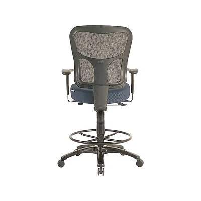 Tempur-Pedic Mesh Back Fabric Drafting Stool, Navy (TP8200-NAVY) Drafting Chairs Tempur-Pedic Mesh Back Fabric Drafting Stool, Navy (TP8200-NAVY) -Coreproducts sp46777939 s7