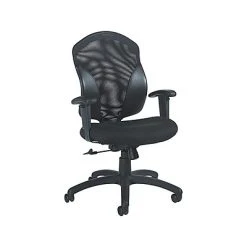 Executive/Managerial Chairs Global Mesh Back Fabric Conference Chair, Black (19514550JN02)