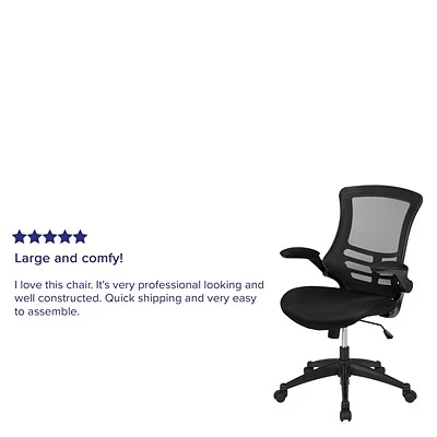 Task Chairs Flash Furniture Mesh Task Chair, Black (BL-X-5M-BK-GG) - Image 5