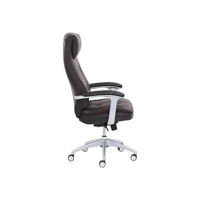 Big & Tall Chairs Beautyrest Royo Ergonomic Leather Executive Big & Tall Chair, 400 Lb. Capacity, Brown (51449) - Image 3
