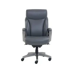 Executive/Managerial Chairs La-Z-Boy Leather Executive Chair, Gray (51446)