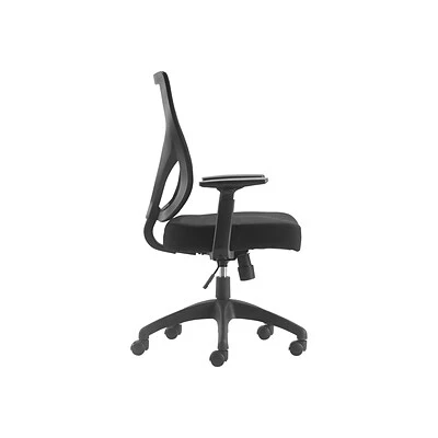 Office Chairs Serta Works Mesh Back Polyester Computer And Desk Chair, Black (CHR10021A) - Image 3